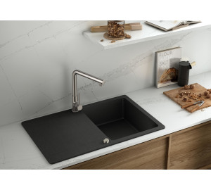 MONOMANDO DE FREGADERA CAÃO EXTRAIBLE A.INOX